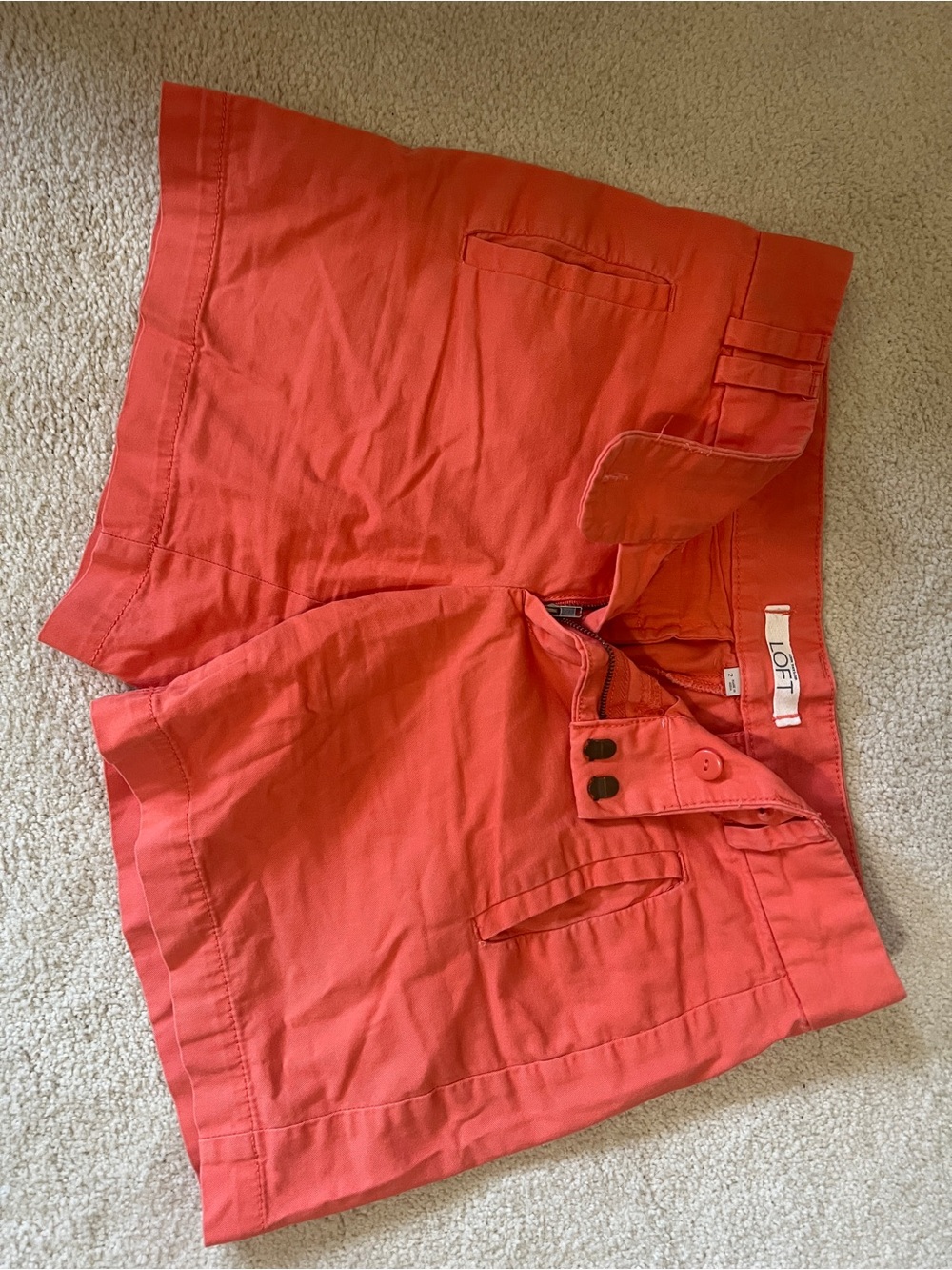 LOFT Coral Flat-Front Men's Shorts
